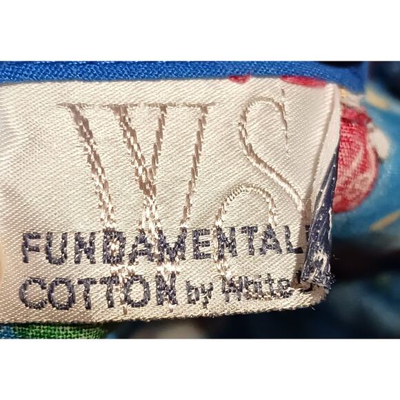 Fundamentally Cotton by White Swan Christmas Santa  Unisex Scrub XL-1X EUC - Picture 8 of 8